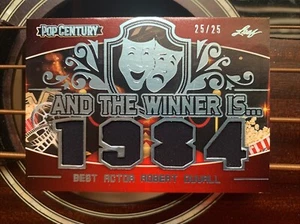 Reliquia de Robert Duvall/25 plata 2020 POP CENTURY 1984 USADO Tender Mercies ATW-19 - Imagen 1 de 3