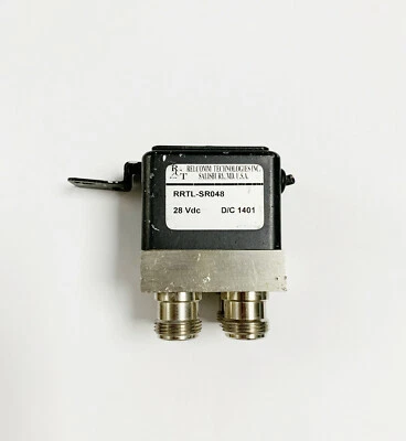 INTERRUPTOR COAXIAL RCT RRTL-SR048 SPDT DC - 18GHz 28VDC Foto 1 de 3