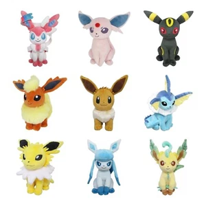 POKEMON EEVEE All STAR COLLECTION PLUSH SANEI SYLVEON UMBREON ESPEON JAPAN TOYS - Picture 1 of 52