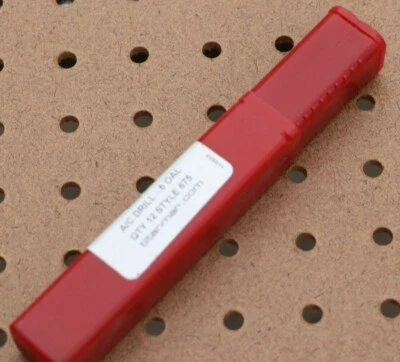 TITAN CD67512 AIRCRAFT EXTENSION DRILL 6" 135°  3/16" FLUTE 2-5/16" PACK of 12 - Image 1 of 2