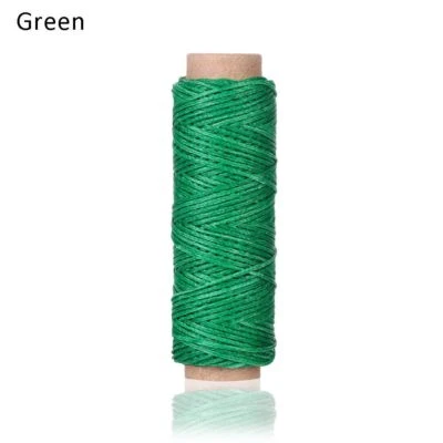 Cotton Leather Cord String-30m Roll Waxed Strap Spun Nylon Hand Stitching Thread - Image 1 of 4