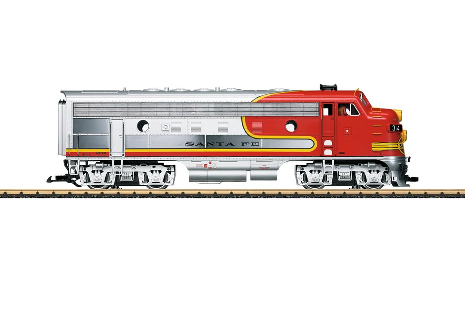 LGB 20583 Santa Fe F7A Diesel Locomotive NEW G GAUGE - Image 1 of 1