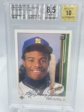 1999 Upper Deck Ken Griffey Jr 1989 UD Rookie Buyback Auto SP /100 BGS 8.5 🔥