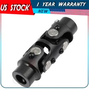 1 Pieza Doble Dirección Universal Negro Nuevo Eje de Junta en U 3/4" DD x 3/4"-36 Spline - Imagen 1 de 8
