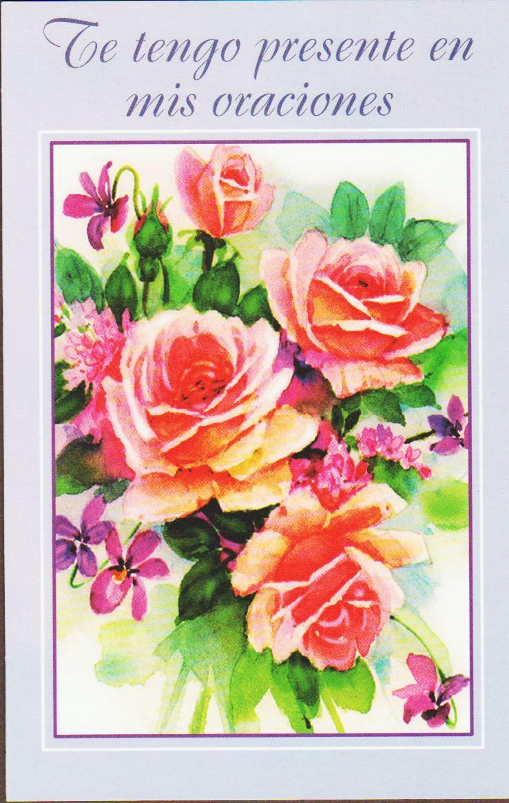 Christian Spanish Get Well Greeting Card, YOU ARE IN MY PRAYERS | eBay