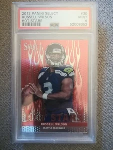 2013 PANINI Select Russell Wilson Hot Stars PSA 9 MINT - Bild 1 von 2