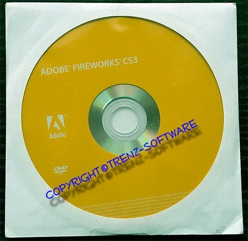 Adobe Fireworks CS3 / CS4  deutsch Windows Orginal-DVD + Seriennummer - MwSt. - Bild 1 von 1