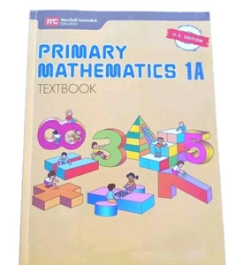 Primary Mathematics 1A Textbook Homeschool Paperback New - Imagen 1 de 5