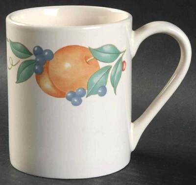 ❤️ Nueva TAZA DE FRUTAS ABUNDANCIA CORELLE Coordinates *Arenisca 11 oz Gres China Foto 1 de 4