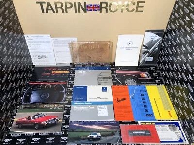 1986 Mercedes-Benz 560SL Owners Manual Handbook. Mercedes-Benz 560SL #DT15SL - Image 1 of 4