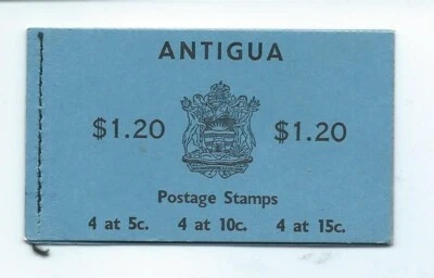 Antigua Stamp Booklet 1966 Mint-VF & Postal Fresh. From the Bldgs. Issue - Image 1 of 3