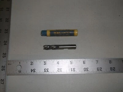 DoALL End Mill 4 FLUTE 3/8" DIA 3/8" SHANK HIGH SPEED END MILL - Image 1 of 4