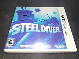 Steel Diver Nintendo 3DS CASI NUEVO ¡COMPLETO y caja! - Imagen 1 de 3