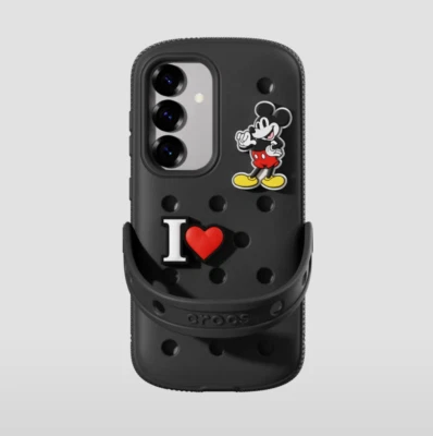 Funda protectora para teléfono Samsung Galaxy Crocs con dijes Jibbitz para Galaxy serie S25 Foto 1 de 4