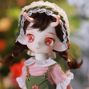 1/6 resina BJD SD palline giunto bambole cartone animato ragazza 10" Rui set completo fatto a mano regalo - Foto 1 di 9