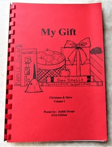 SIGNED SELF PUBLISHED POETRY 1997 MY GIFT JUDITH STROPE FIRST EDITION 100 PAGES - Picture 1 of 5