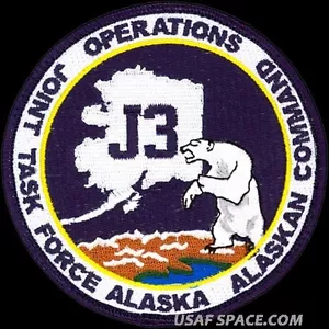 USAF JOINT TASK FORCE ALASKA - OPERATIONS - ORIGINAL AIR FORCE VEL PATCH - Bild 1 von 2