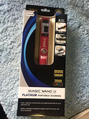 VuPoint Solutions Magic Wand III Platinum Portable Scanner ST442CRB a502 - Image 1 of 4