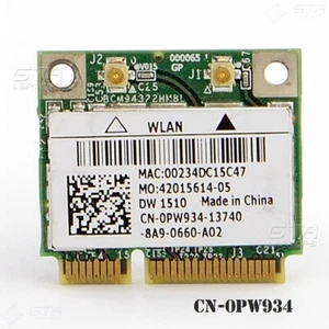 Dell / Broadcom Wireless Wifi Card DW1510 0PW934 BCM94322HM8L - Bild 1 von 2