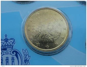 2003 - 50 Cents (Centimes Euro) San Marino - San Marino - Stempel der Box BU - Bild 1 von 1