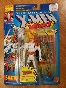 1992 Uncanny X-Men X-Force Shatterstar Modellino Toybiz Marvel Comics Nuovo - Foto 1 di 3