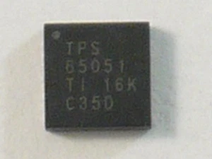 5 x NEW Power IC TPS65051RSMR QFN 32pin Chipset TPS 65051 RSMR - Afbeelding 1 van 4