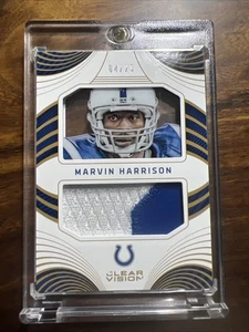 2016 Panini Clear Vision #18 Marvin Harrison Multi Color Jersey Patch /25  - Bild 1 von 7