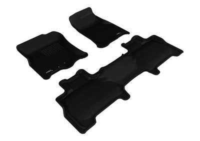 Floor Mats Custom Fit Liners Kagu All-Weather 1st & 2nd Row for 11-17 Expedition - Image 1 of 4