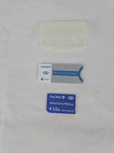 SanDisk Memory Stick PRO Duo 2GB con adattatore Memory Stick Duo - Foto 1 di 7