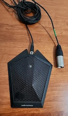 Audio Technica AT871R Uniplate Uni-Plate Condenser Microphone With Cable - Image 1 of 4