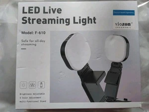 Selfie Light, LED Live Streaming Conference Lighting, Adjusted 5 Color Modes - Picture 1 of 3