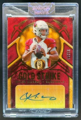 2020 Panini Gold Standard Kyler Murray Strike Auto #15/15 Cardinals - Image 1 of 2