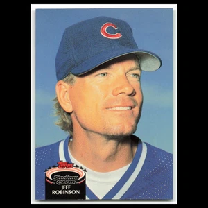 Jeff Robinson #756 1992 Topps Stadium Club Chicago Cubs Baseball Card MLB NM - Picture 1 of 3