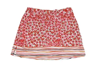 LADY HAGEN Golf Skort - Sz 2 Multi Floral Print - Picture 1 of 12
