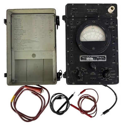 Multímetro multiplicador vintage Weston EE. UU. TS352 MX-815 ME9 H/U B/U Foto 1 de 4