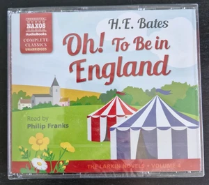 Oh! To Be in England - H. E. Bates Audiobook 4CDs - The Larkin Novels Vol.4 - Picture 1 of 2