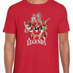 Arsenal Club Legends Unisex Erwachsene T-Shirt S-2XL Henry Wright etc T-Shirt Geschenk - Bild 1 von 9