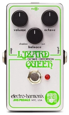 Electro-Harmonix Lizard Queen Fuzz Octave Electric Guitar Pedal EHX - Image 1 of 3