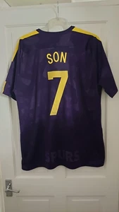 Tottenham Hotspur Spurs Nike 2017/2018 Son Heung-min Away 3rd Shirt Jersey - XXL - Picture 1 of 12