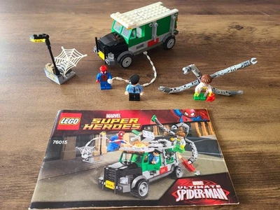 Lego Marvel Super Heroes Doc Ock Truck Heist (76015) Complete with Manual No Box - Image 1 of 4