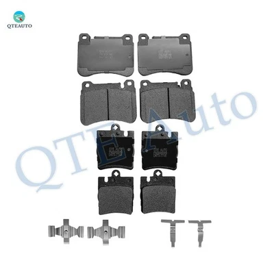 Kit de pastillas de freno delanteras-traseras de cerámica de 8 piezas para Mercedes-Benz C230 2003-2007 con Sport Foto 1 de 4