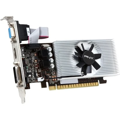 PNY GeForce GT 730 1GB GDDR5 PCI Express 2.0 x16 Low Profile Ready Graphics Card - Image 1 of 4