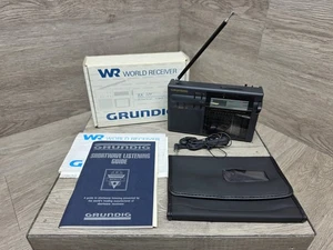 GRUNDIG World Band Ricevitore 12 Bande Radio a onde corte RK-709, Guida all'ascolto - Foto 1 di 12