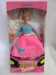 Fifties Fun Barbie with Poodle Skirt, 1996 by Mattel #15820, MIB - Picture 1 of 9