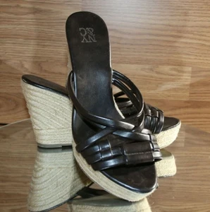 NY&C Women's Size 7M Braided Knot Espadrille Wedge Sandal $89 - Picture 1 of 11