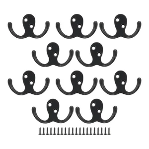 Wall Mounted Hooks Farmhouse Coat Hooks for Hangeing Bag Towel Key Cap Cup Hat - Picture 1 of 12