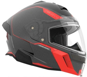 509 Delta V Carbon Commander Snow Helmet 2X-4X Racing Red - Picture 1 of 3
