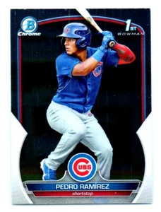 2023 Bowman Chrome Prospects Pedro Ramirez Rookie Chicago Cubs #BCP-2 - Picture 1 of 2