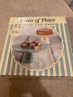 T&G Pride Of Place Vintage Style retro cream cake stand T&G Woodware Ltd