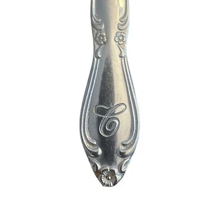 Customcraft CUS11 VTG Stainless Monogram Glossy Flatware DISC *CHOICE* - Picture 1 of 10